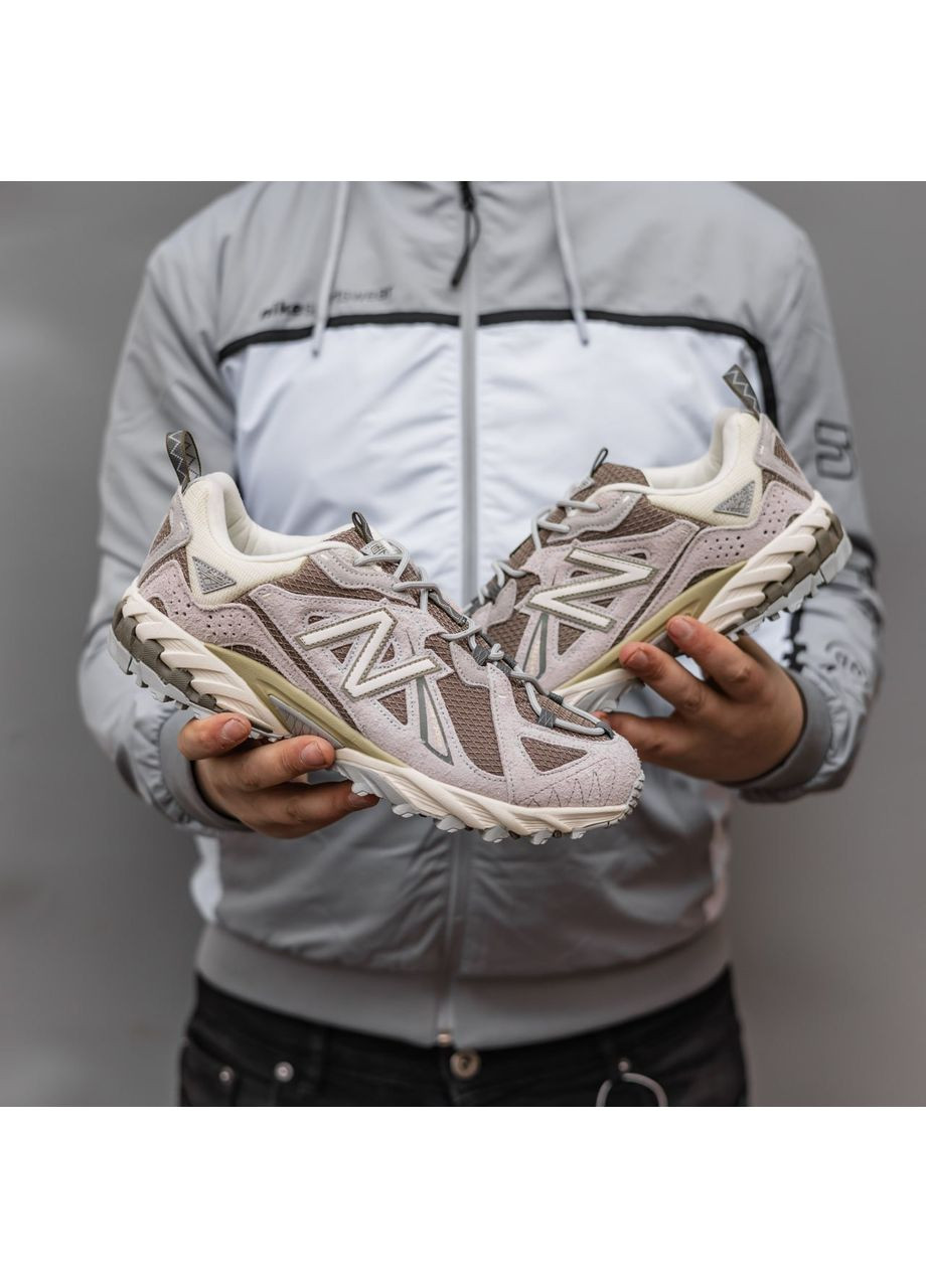 Білі Осінні кросівки чоловічі new balance 610 brighton grey mushroom ml610te нью беланс 610 No Brand