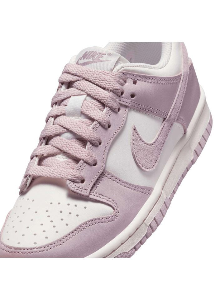 Пудрові осінні кросівки dunk low (gs) Nike