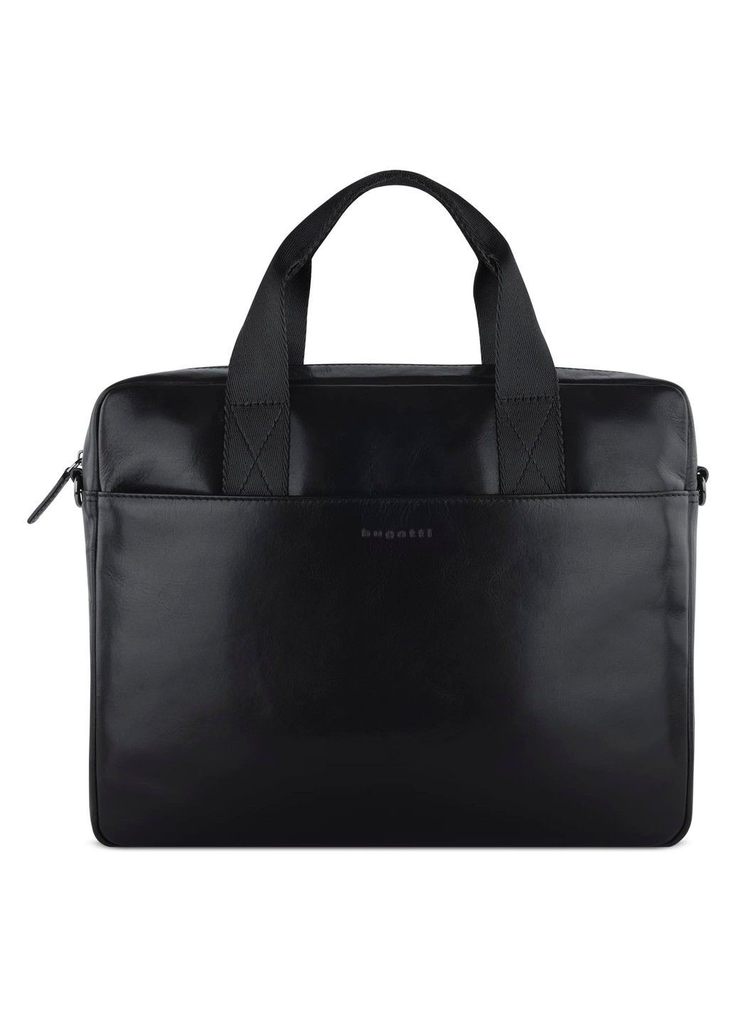 Мужская сумка-портфель кожаная ROMANO Черный Bugatti (280950640)