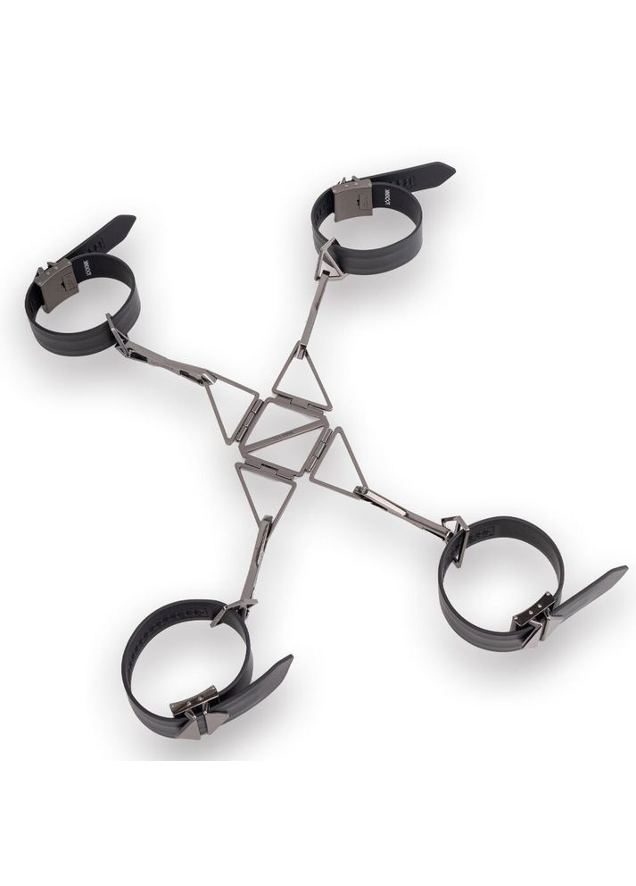 БДСМ-набір Bondage & Restraint Black Set Lockink (369952151)