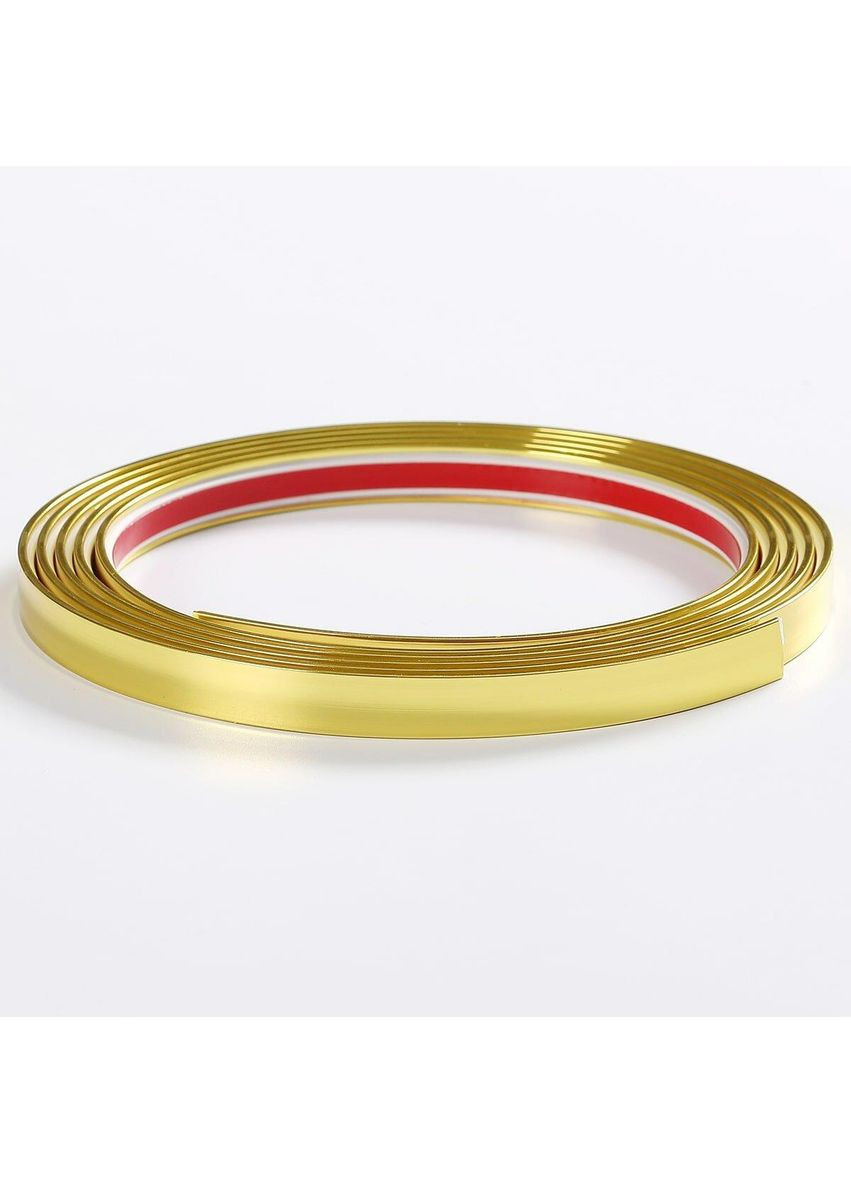 T-образный молдинг 3000х12х4мм Золото (3DPanda-1151) Sticker Wall (323154745)