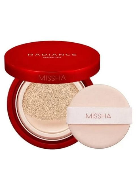 Ультрастойкий кушон 23 Radiance Perfect-fit Cushion SPF 50+ PA+++ 23 Sand, 15 г MISSHA (366220240)