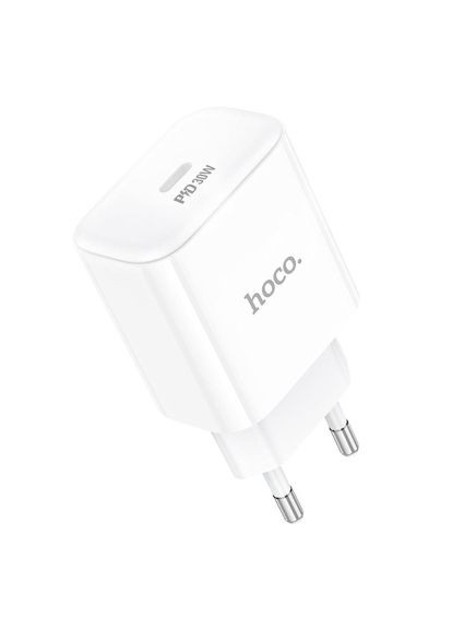 Зарядний пристрій (6942007616300) Hoco C76A Pro Majestic USB-C PD30W White (370017324)