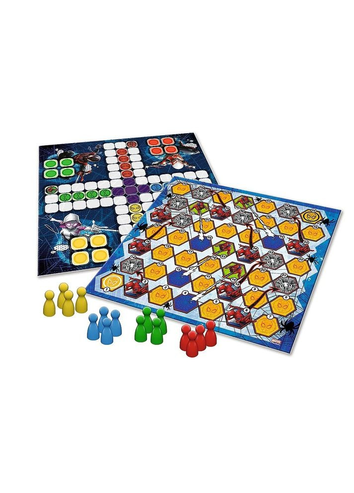 Настільна гра Лудо + Змії і Драбини 2 в 1: Людина-Павук Marvel Trefl (371877461)