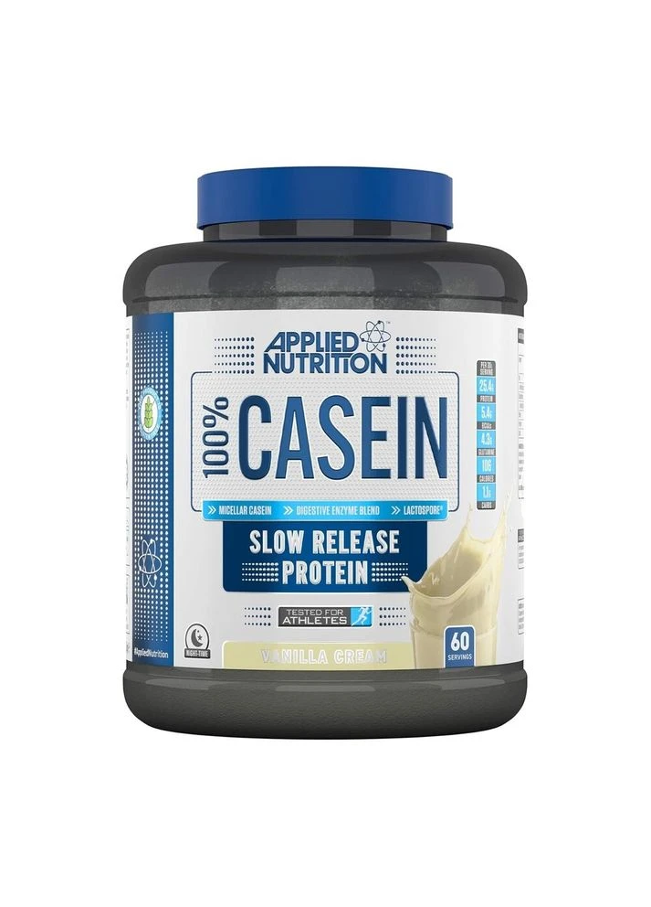 Протеїн 100% Casein, 1.8 кг - Ваніль Applied Nutrition (378788718)