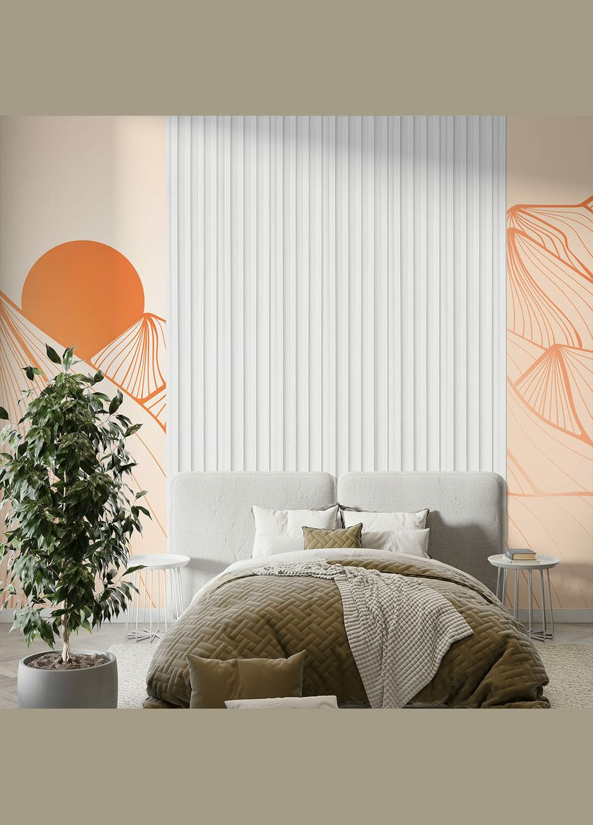 Декоративна стінова рейка перламутр 3000*160*23мм (D) SW-00001533 Sticker Wall (316187264)