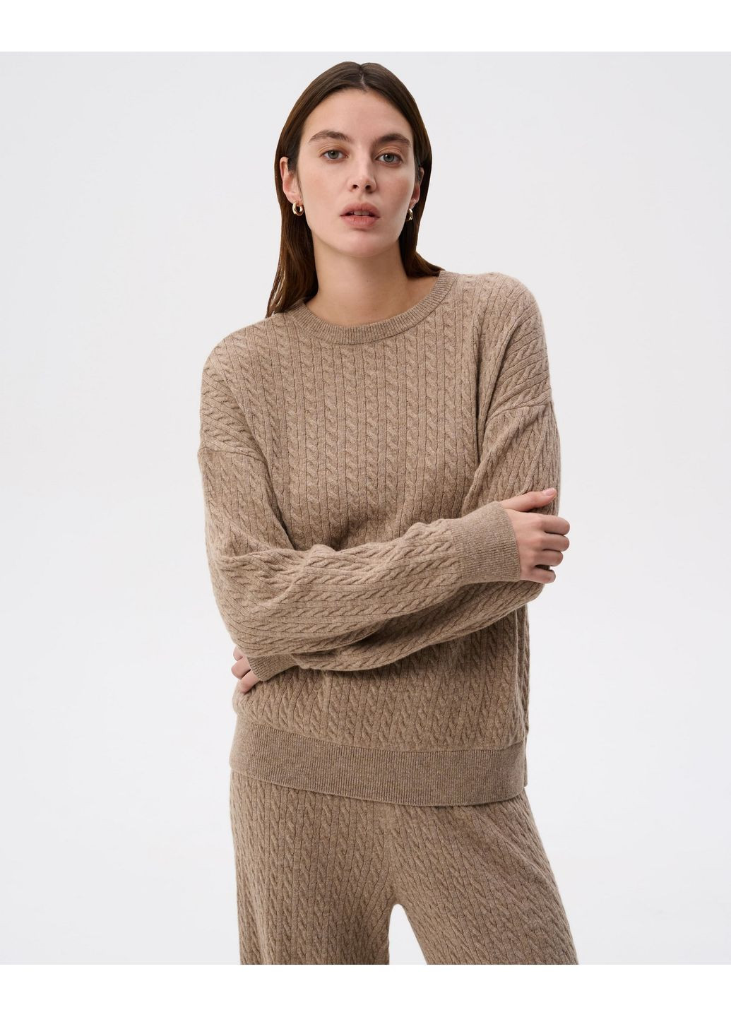 Бежевый джемпер jessie O.TAJE