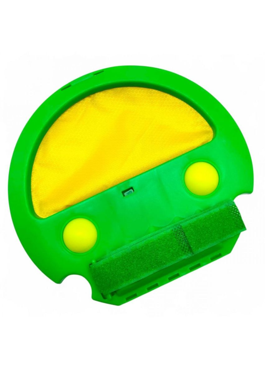 Ловушка (кетчбол) с двумя мячиками (ЗЕЛЕНЫЙ) MIC (348837583)