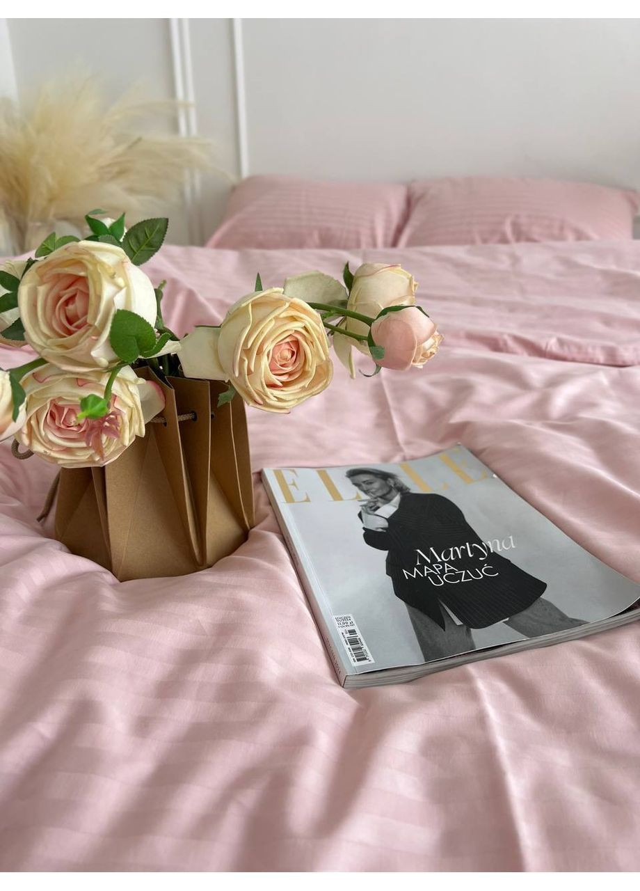 Комплект постельного белья полуторный No Brand страйп (370864778)