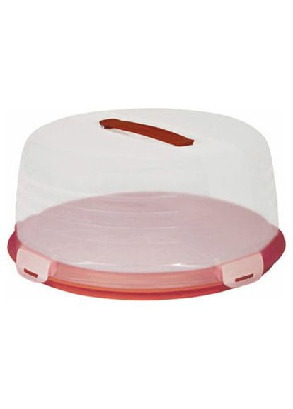 Тортовщица пластиковая с крышкой (00416) Красный Curver (334007353)