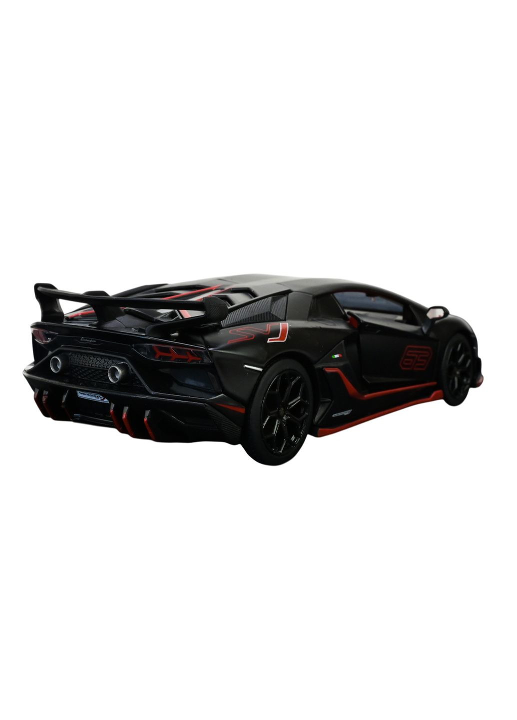 Машинка металлическая 68269A(MB), Lamborghini Aventador SVJ 1:24, свет, звук, откр. двери, в коробке (6906231359853) АВТОПРОМ (372925332)