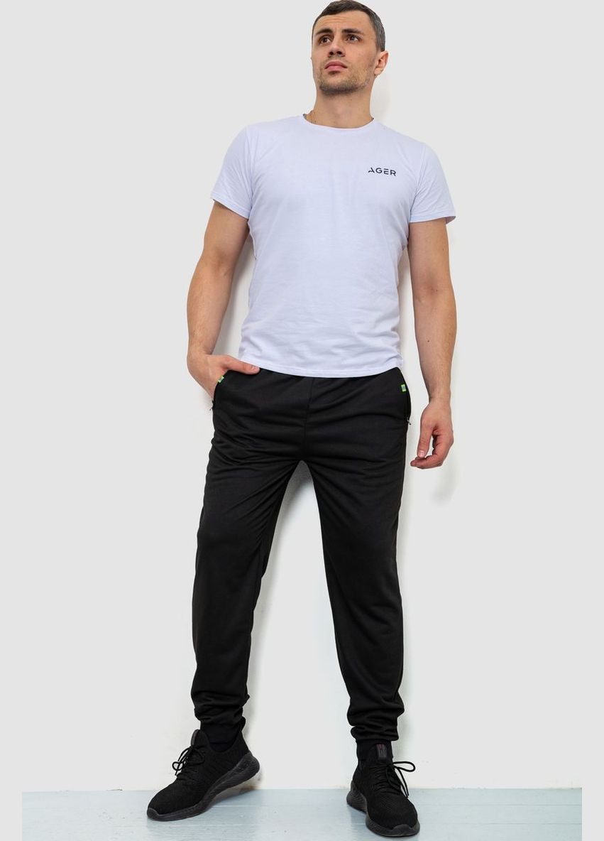 Черные демисезонные брюки Ager