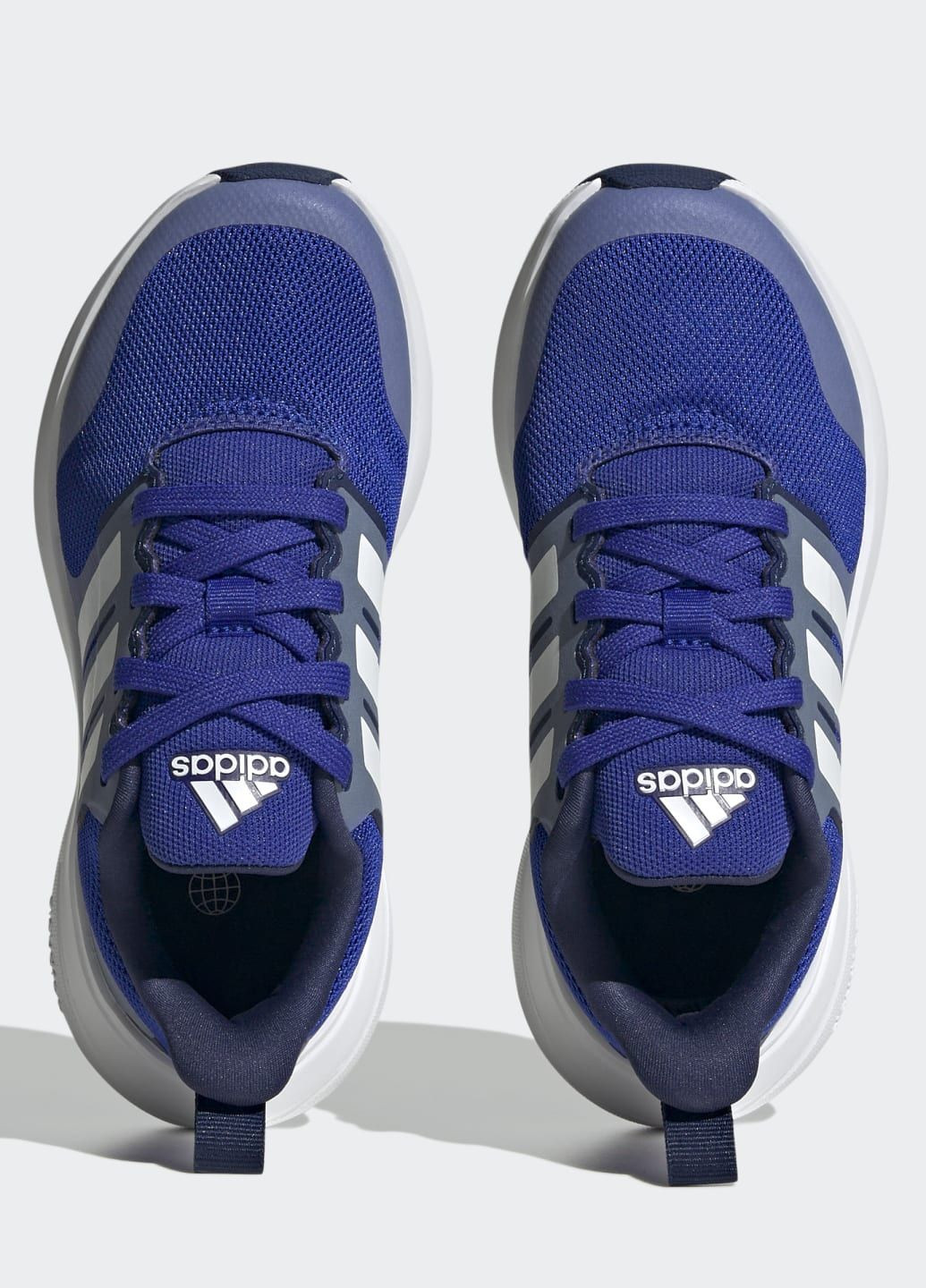 Синій всесезонні кросівки fortarun 2.0 cloudfoam lace adidas