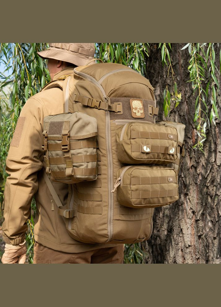 Нашивка Tiger Eyes Laser Cut (пара) Coyote M-TAC (315047114)