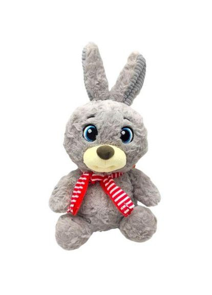М'яка іграшка "Заєць новорічний" 26 см Копиця (365812683)