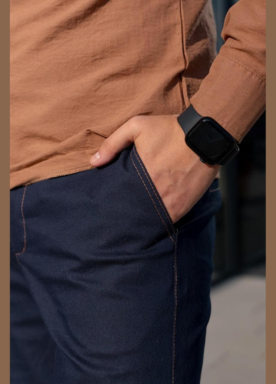 Чоловічі гарні шорти літні комфортні класик вільні від виробника гарної якості коричневі Intruder (345747633)