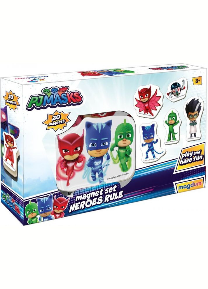 Набір магнітів "Герої в масках. Правила героїв" МЕ 5031-32 MAGDUM (305314610)