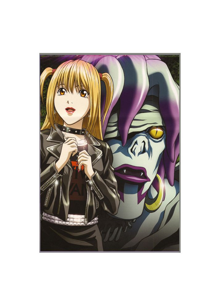 Постер плакат аніме Міса Зошит смерті Death Note 42х29 см А3 (poster_0118) No Brand (327005569)