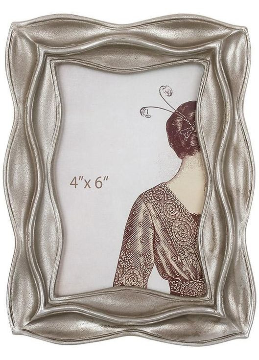 Фоторамка Montpellier для фото 10х15см, срібний (301) BonaDi (332667392)