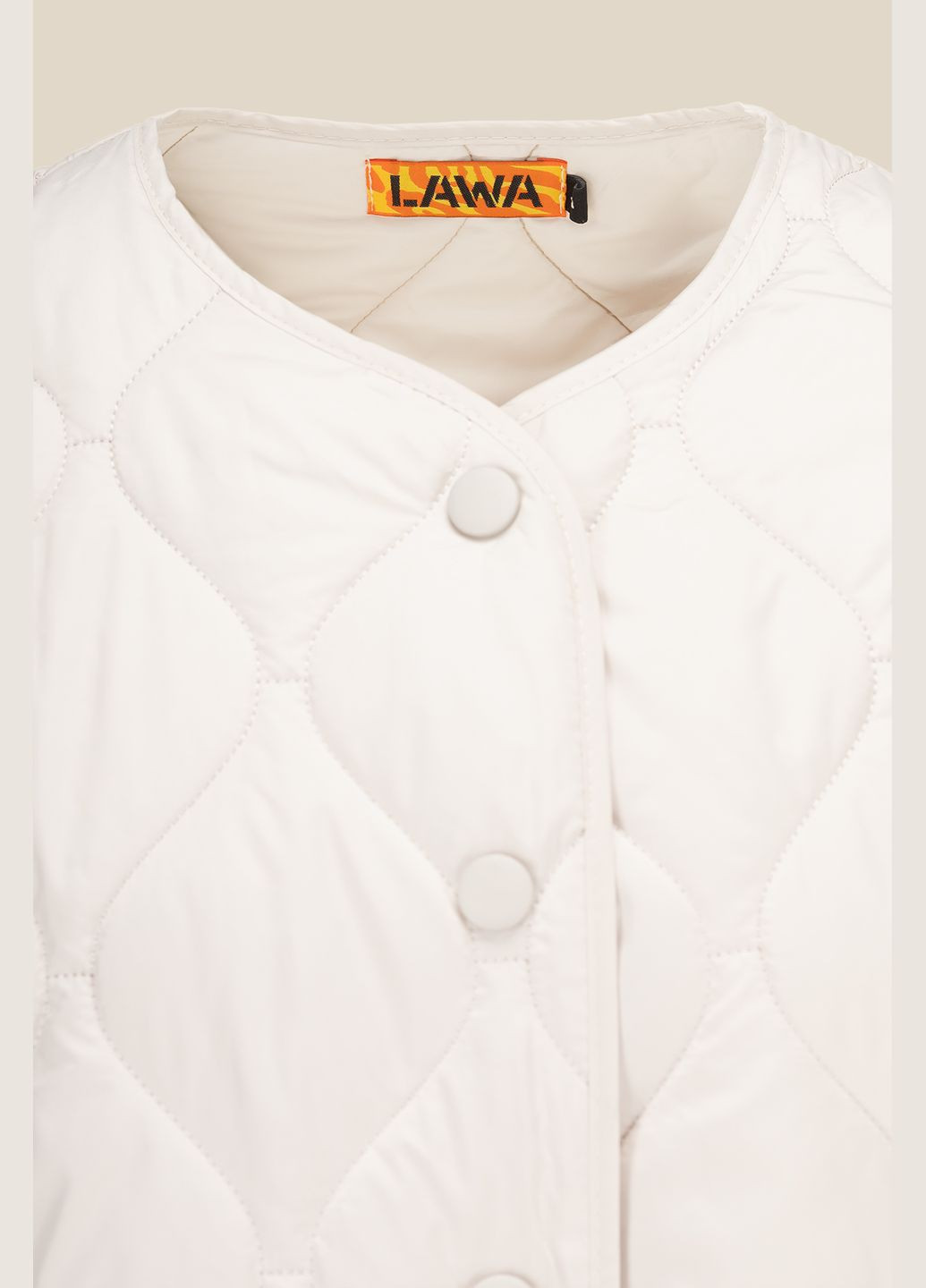 Молочна демісезонна куртка LAWA
