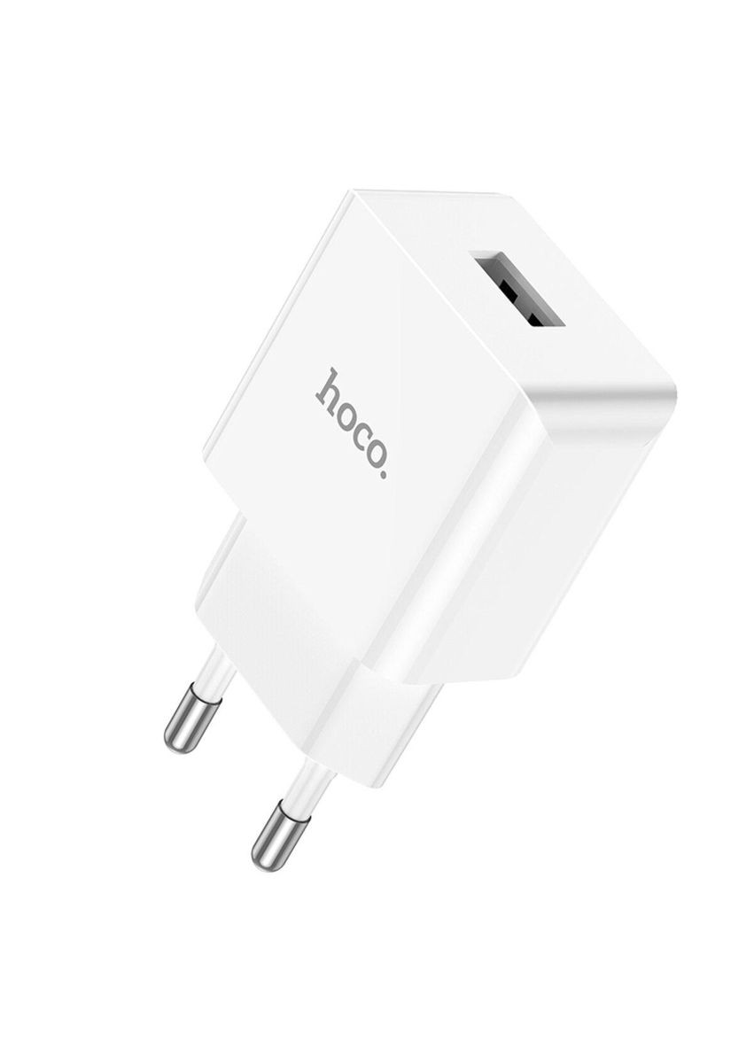 Блок для зарядки C106A Leisure single port charger White Hoco (367724214)