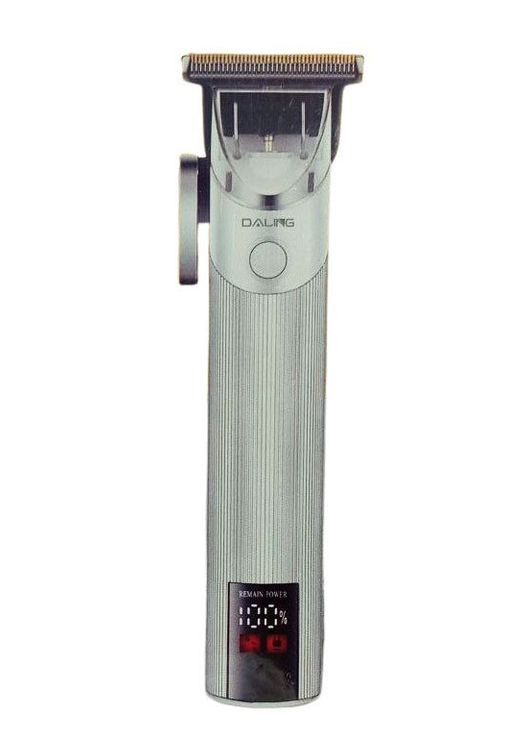 Мужской триммер Daling Super Trim аккумуляторный профессиональный с насадками с дисплеем 5 Вт DL-0008 No Brand (336146357)