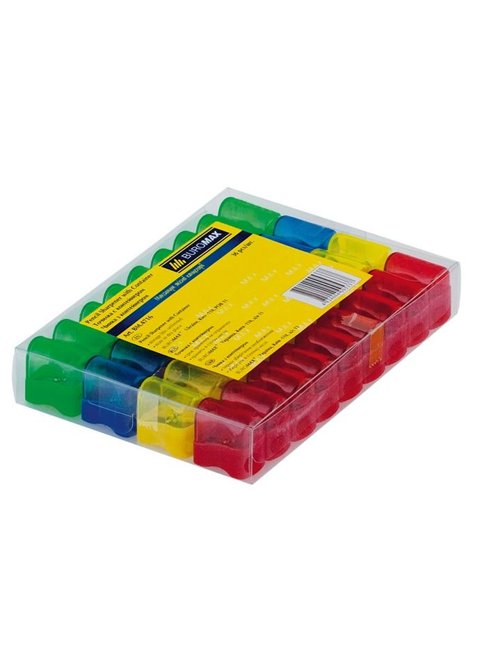 Точилка с контейнером, пластиковый корпус, BM.4716 (4823078959348) Jobmax (292707737)