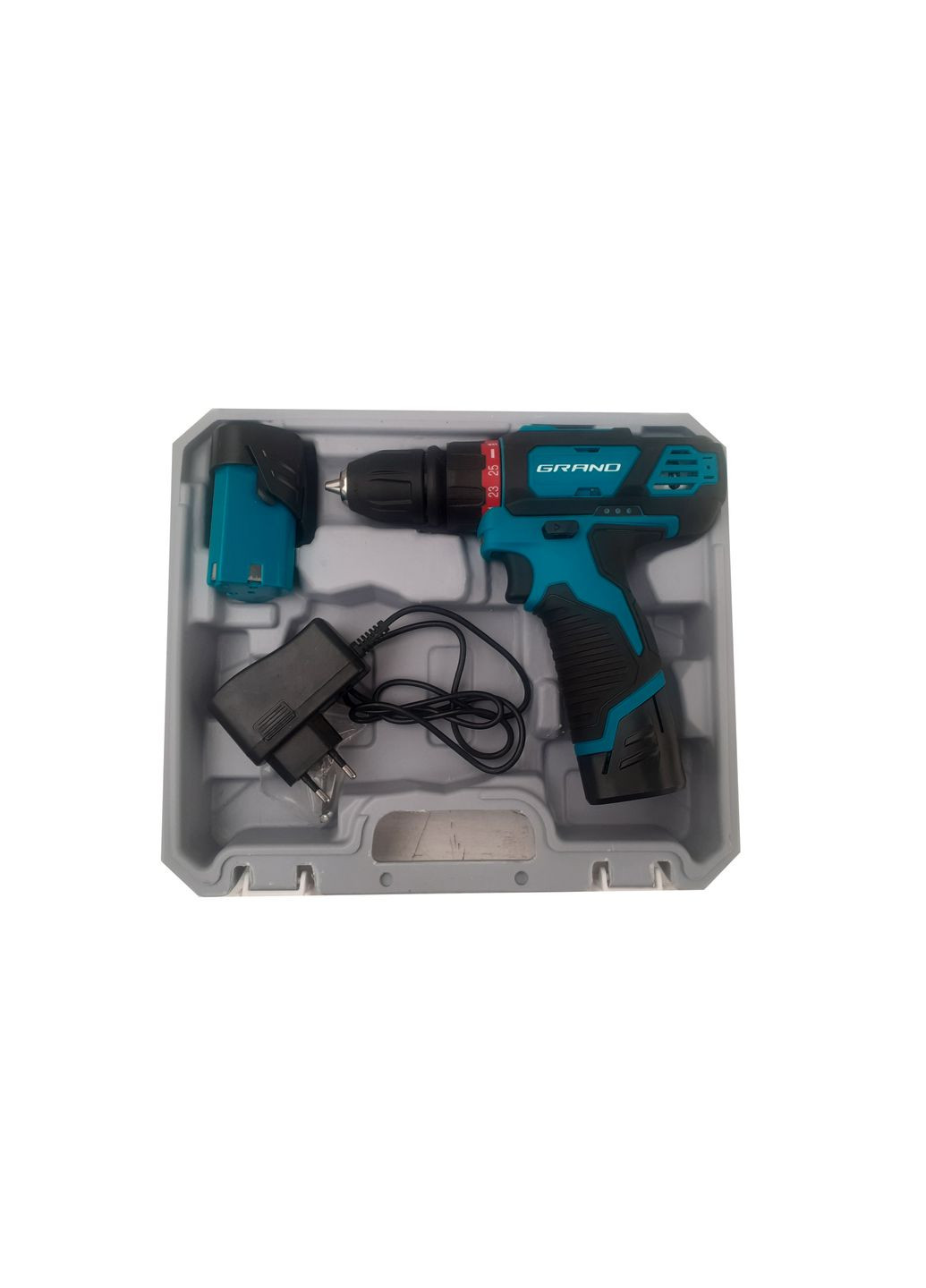 Шуруповерт акумуляторний Да-12DFR PRO Зарядка - шнур зі штекером Grand (364120450)
