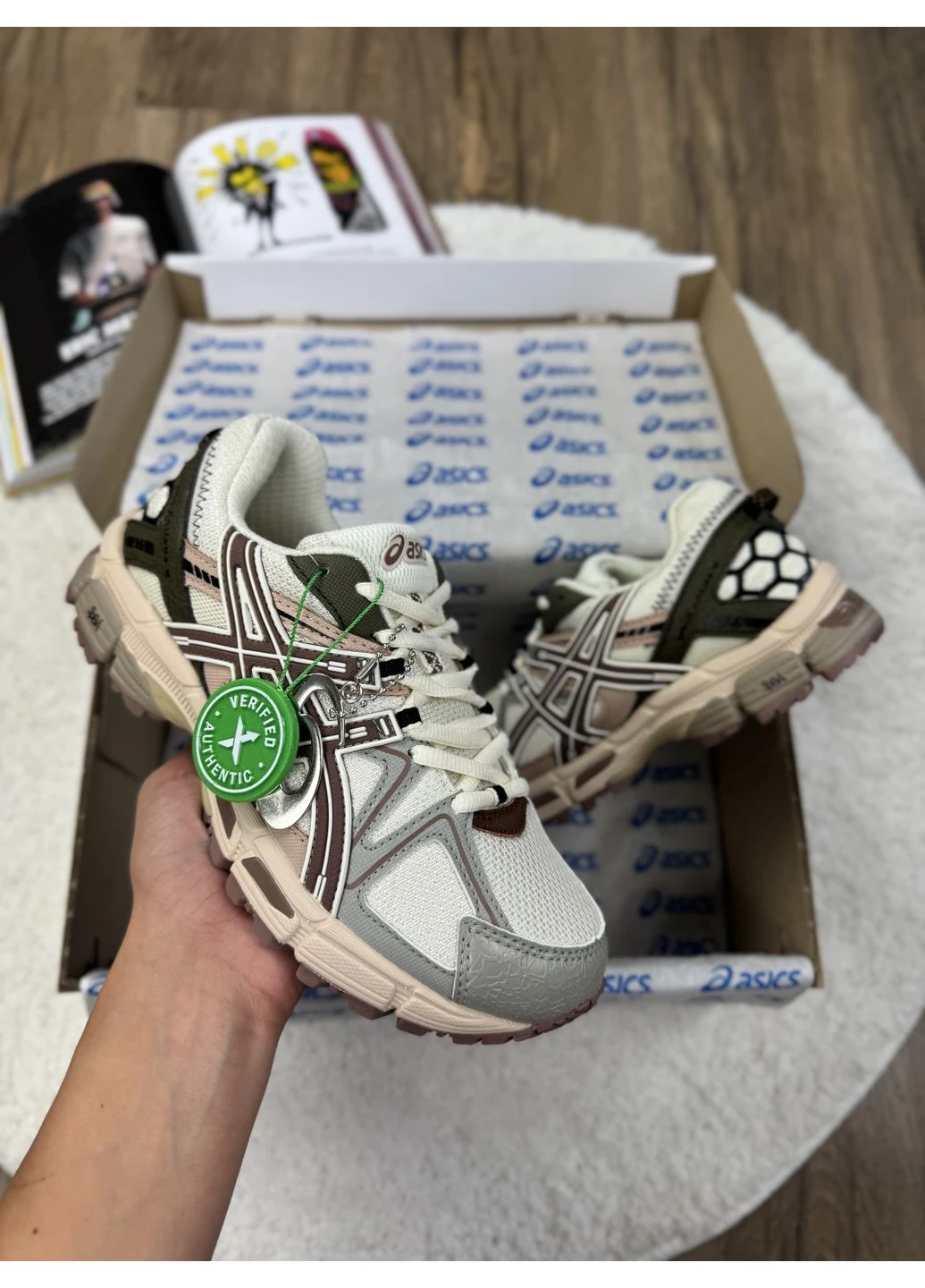 Цветные демисезонные кроссовки мужские asics gel-kahana 8 marathon pastel асикс гель кахано 8 No Brand