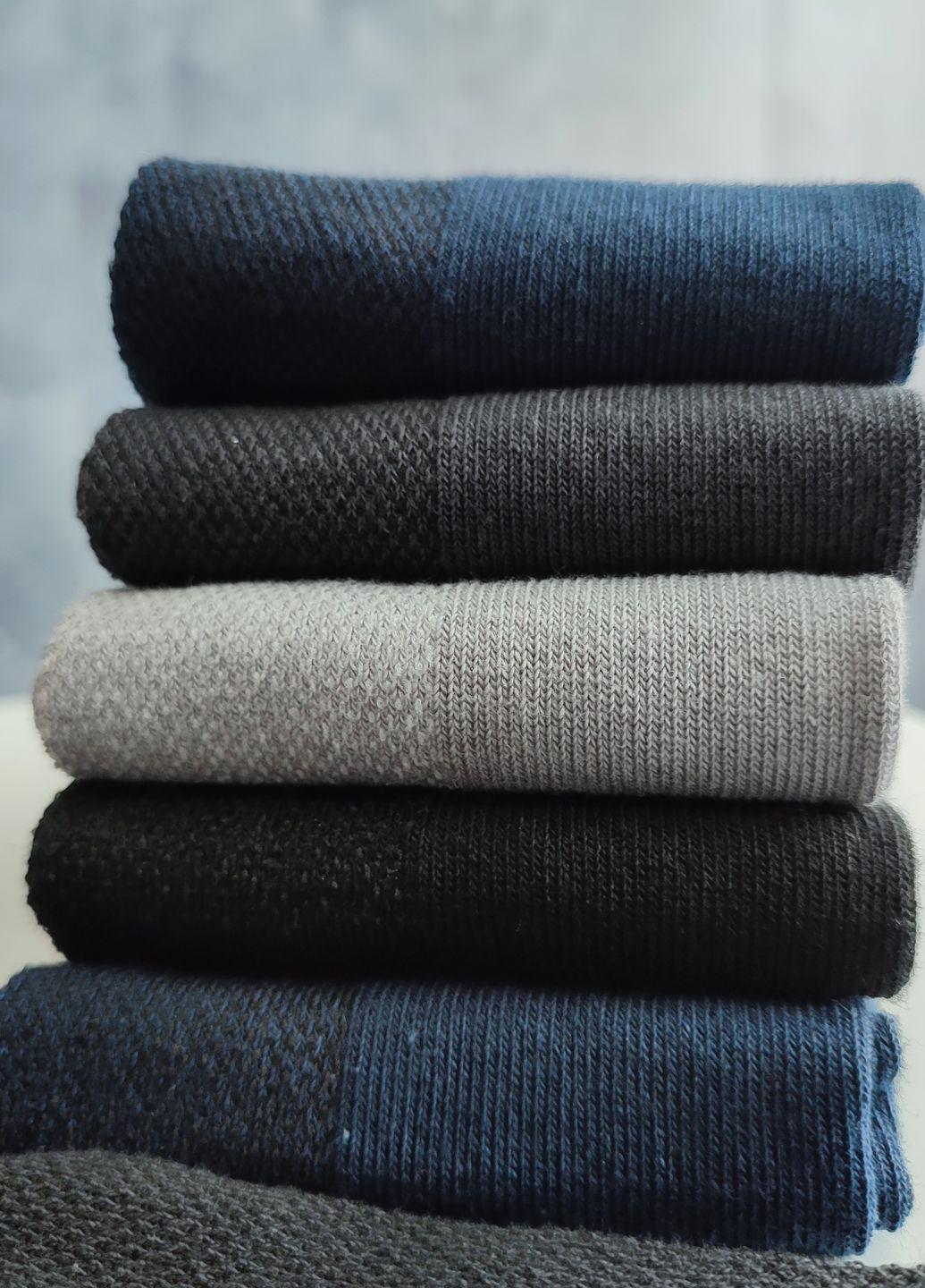 Комбіновані шкарпетки короткі в сітку бавовняні 6 пар упаковка житомир (408) мікс Lomani однотонні (329901353)