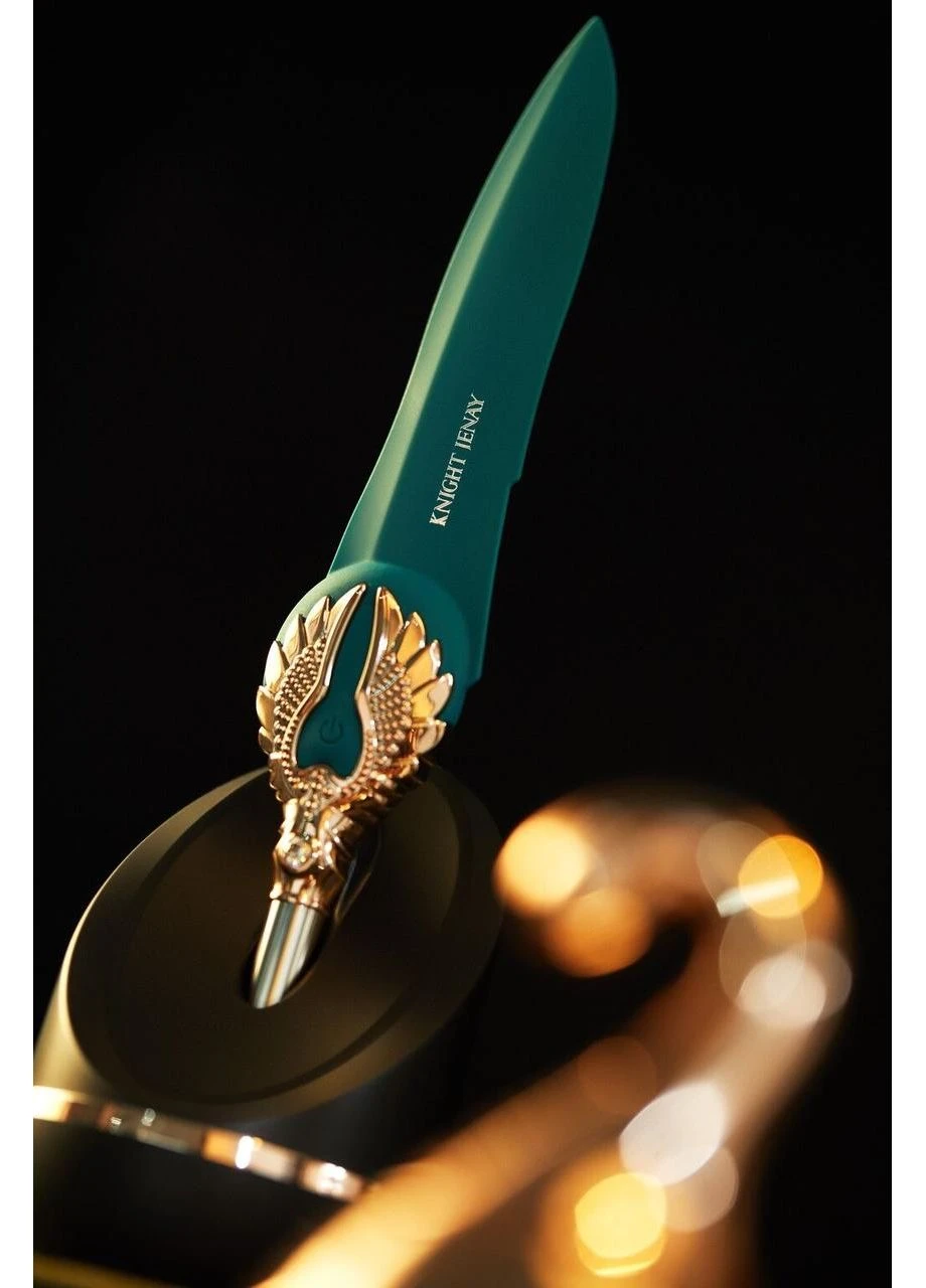 Вишуканий вібратор FLOWERS & SWORD, маска, стрічка та лубрикант у комплекті Knight Jenay (315012937)