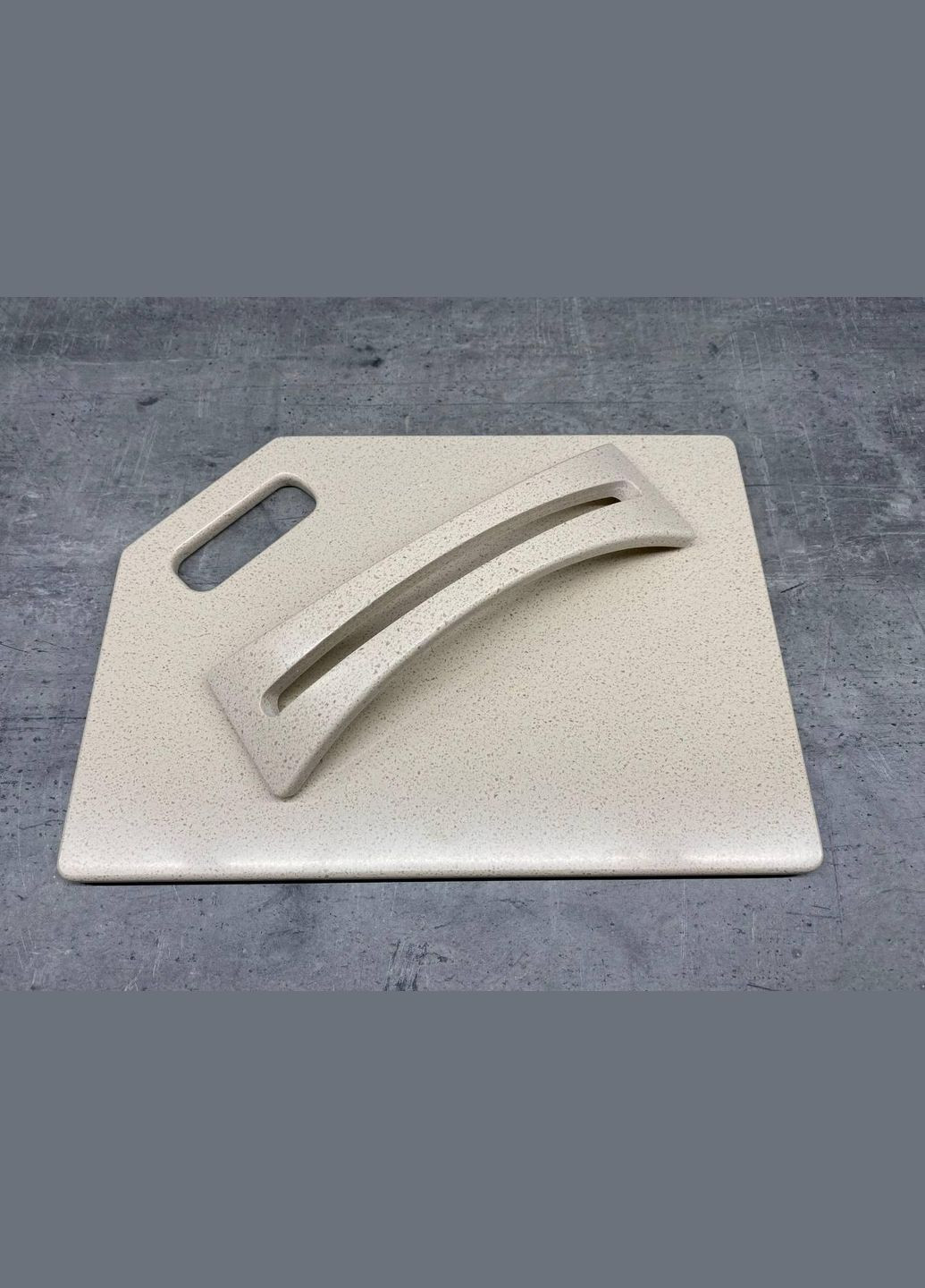 Кухонная доска на подставке из искусственного акрилового камня Helena 350*250 мм No Brand (341316449)