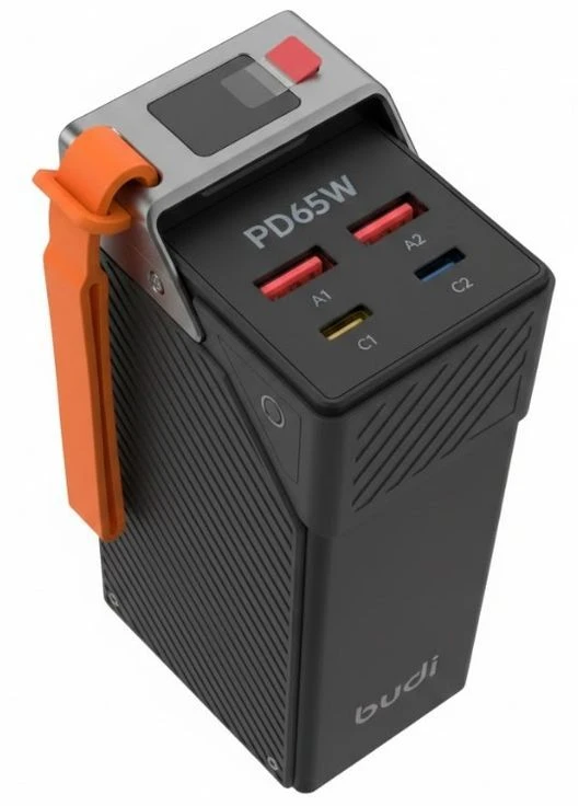 Портативный универсальный повербанк Power Bank 30000 mah 65w (2104619227) BUDI (381398248)