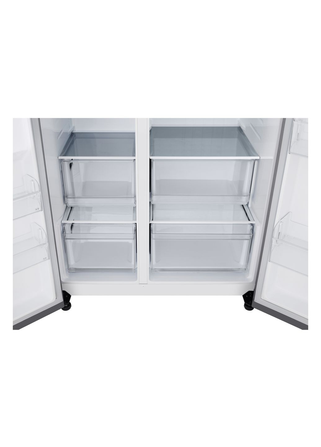 Холодильник GC-B257KNHW SBS, 179x91х74, холод.відд.-422л, мороз.відд.-236л, 2дв., А+, NF, інв., диспл внутр., сріблястий LG (364275491)