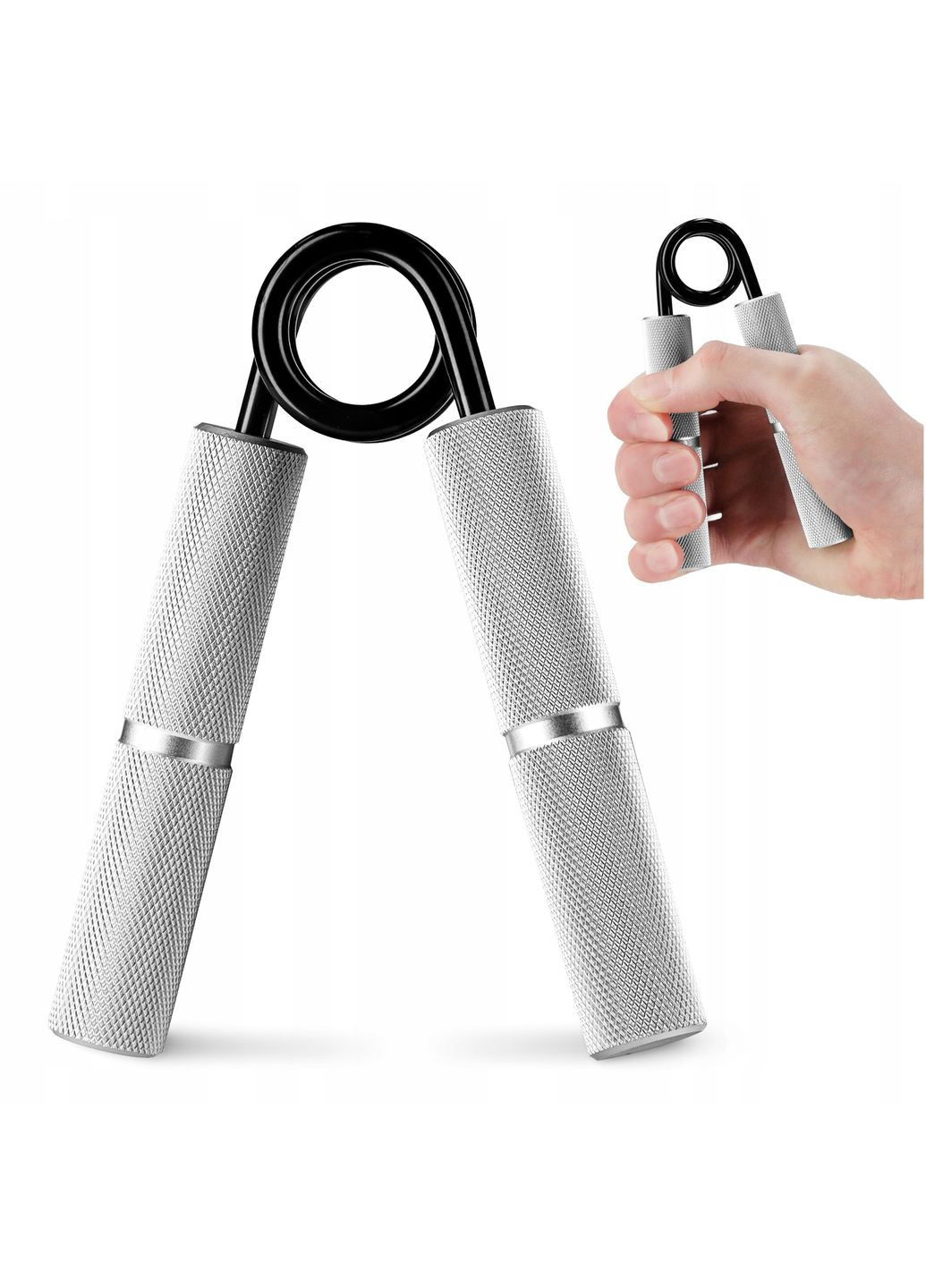 Эспандер кистевой 45 кг металлический Silver () 4FIZJO P-5907739313386 (360544225)