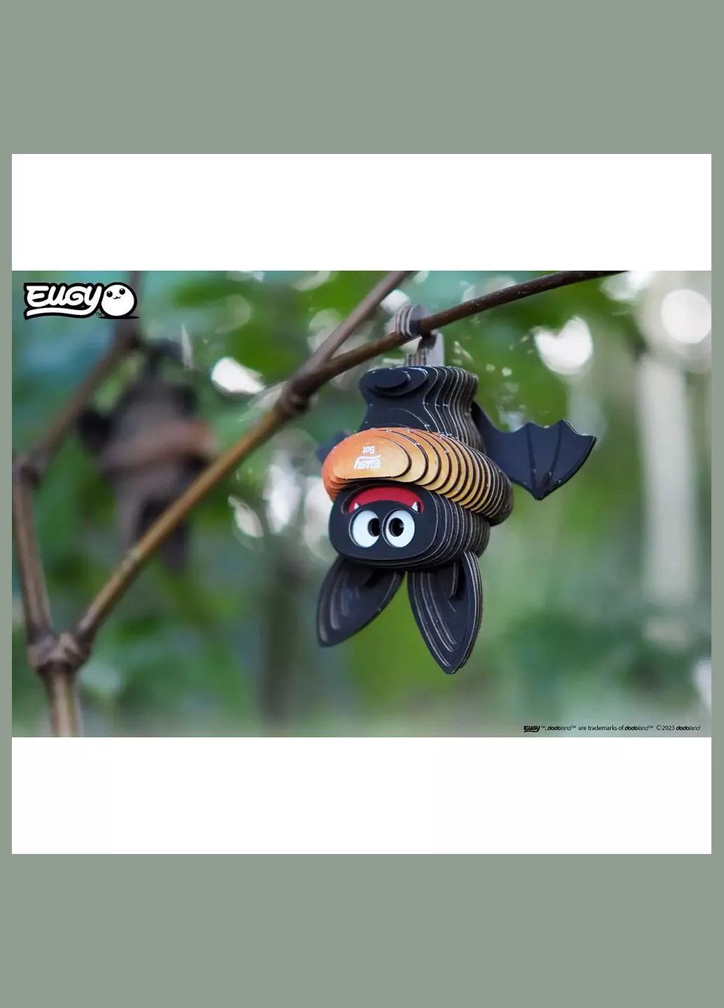 Сборная 3D модель Зоопарк Летучая мышь (XEG-093) Eugy (333251915)