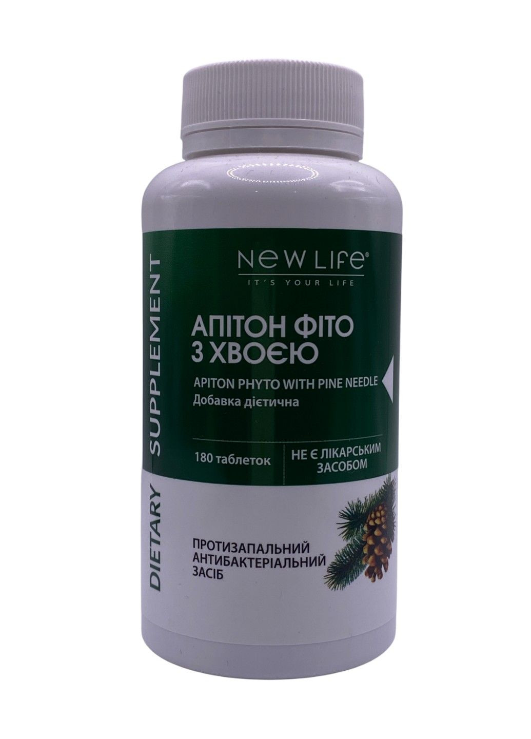 Апитон фито с хвоей и тмином сильное противовоспалительное средство 180 таблеток Новая жизнь New LIFE (316607761)