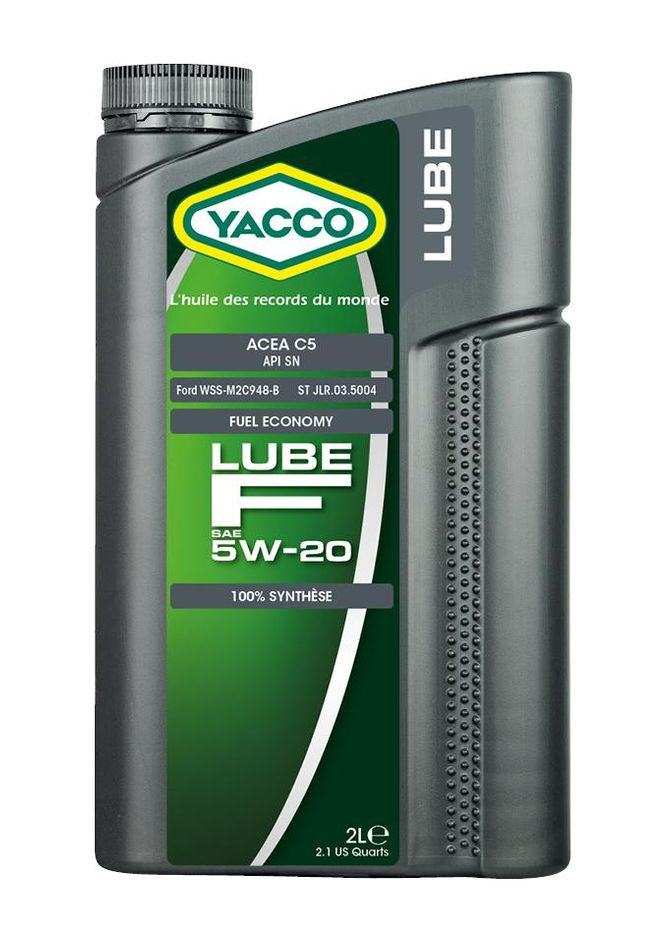 Моторное масло LUBE F 5W20 2л (30432L) Yacco (371013580)