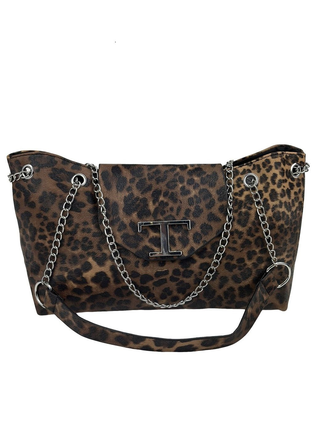 Женская сумка кроссбоди через плечо из экокожи леопардовая RoyalBag P1-1603 (331879743)