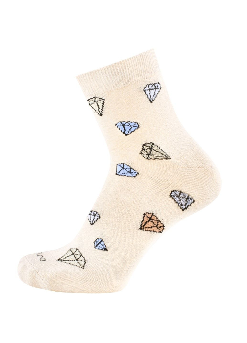 Бежеві шкарпетки жіночі Duna (264216703)