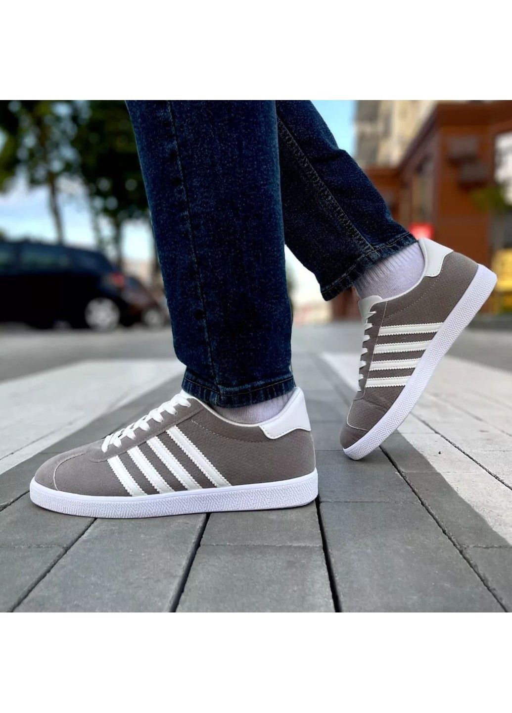 Серые кеды мужские violeta Violeta Wonex