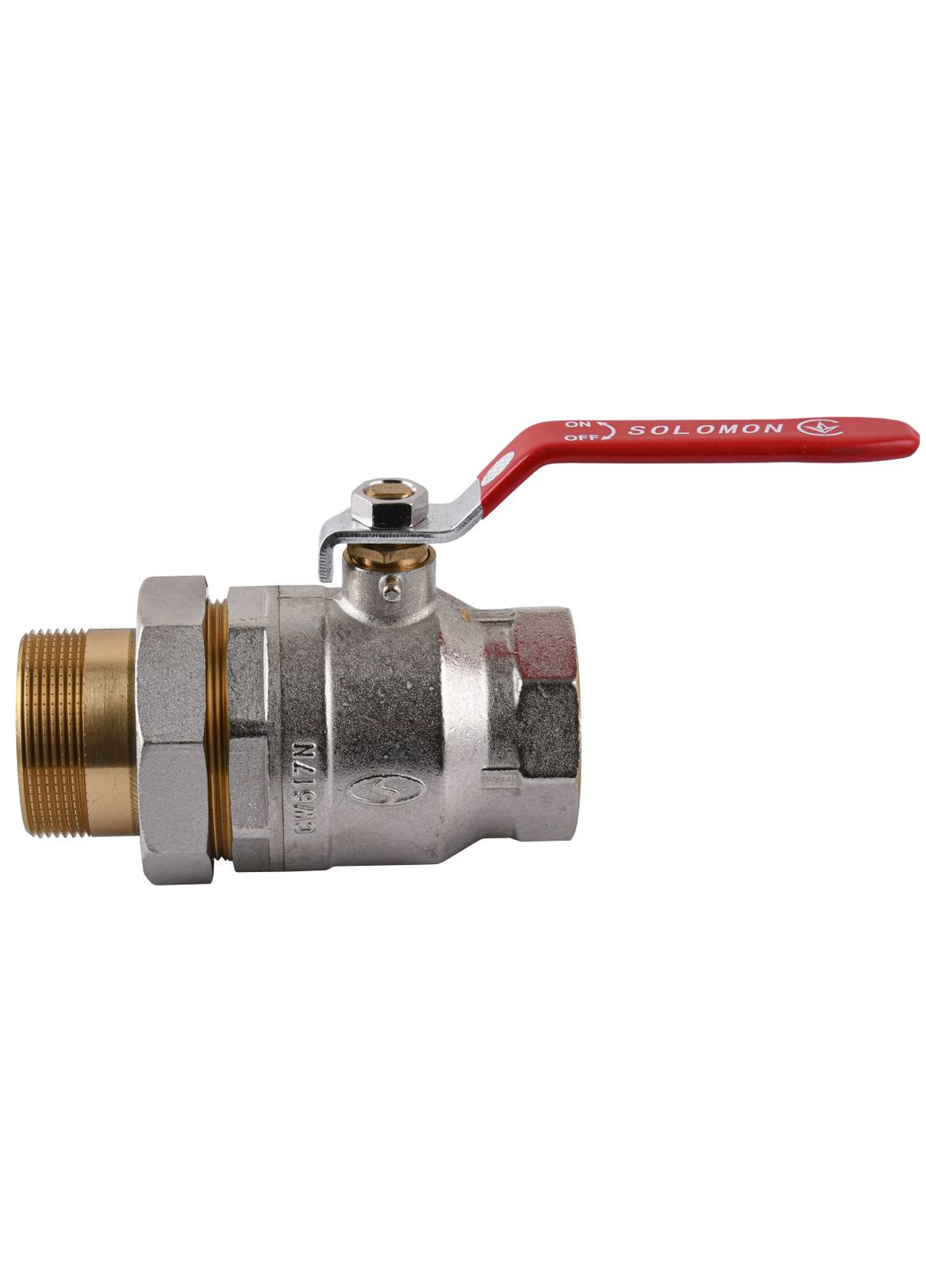 Кран кульовий з американкою 2″ ПОСИЛЕНИЙ 1042 Solomon (299996742)