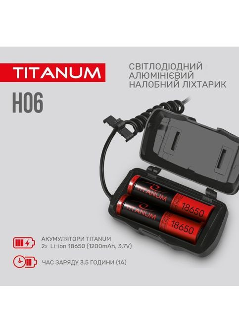Ліхтар (TLF-H06) Titanum 800Lm 6500K (268147595)