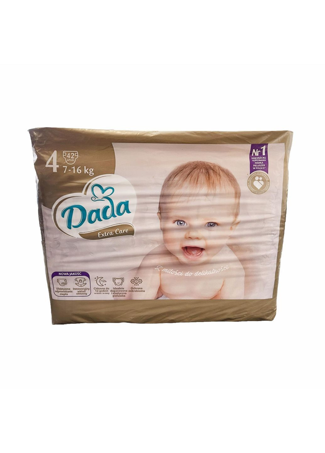 Підгузки Extra Care 4 Maxi 7-16 кг 42 шт Dada (369458327)