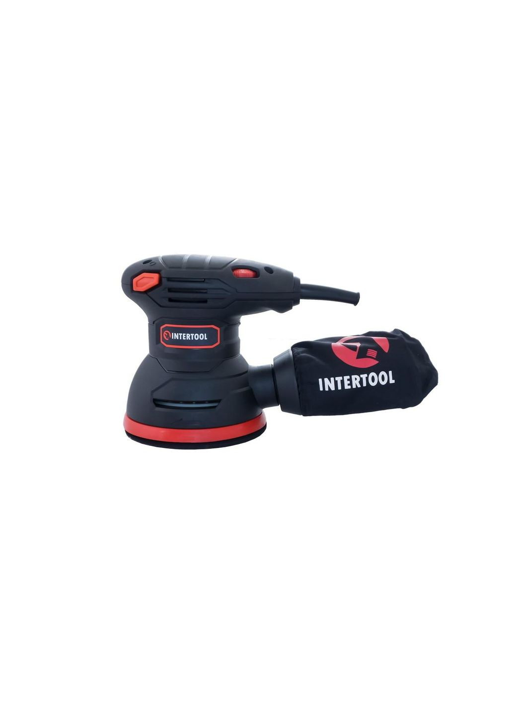 Эксцентриковая шлифмашина 300 Вт для финишной обработки по дереву и металлу, диаметр 125 мм, с Intertool (333945486)