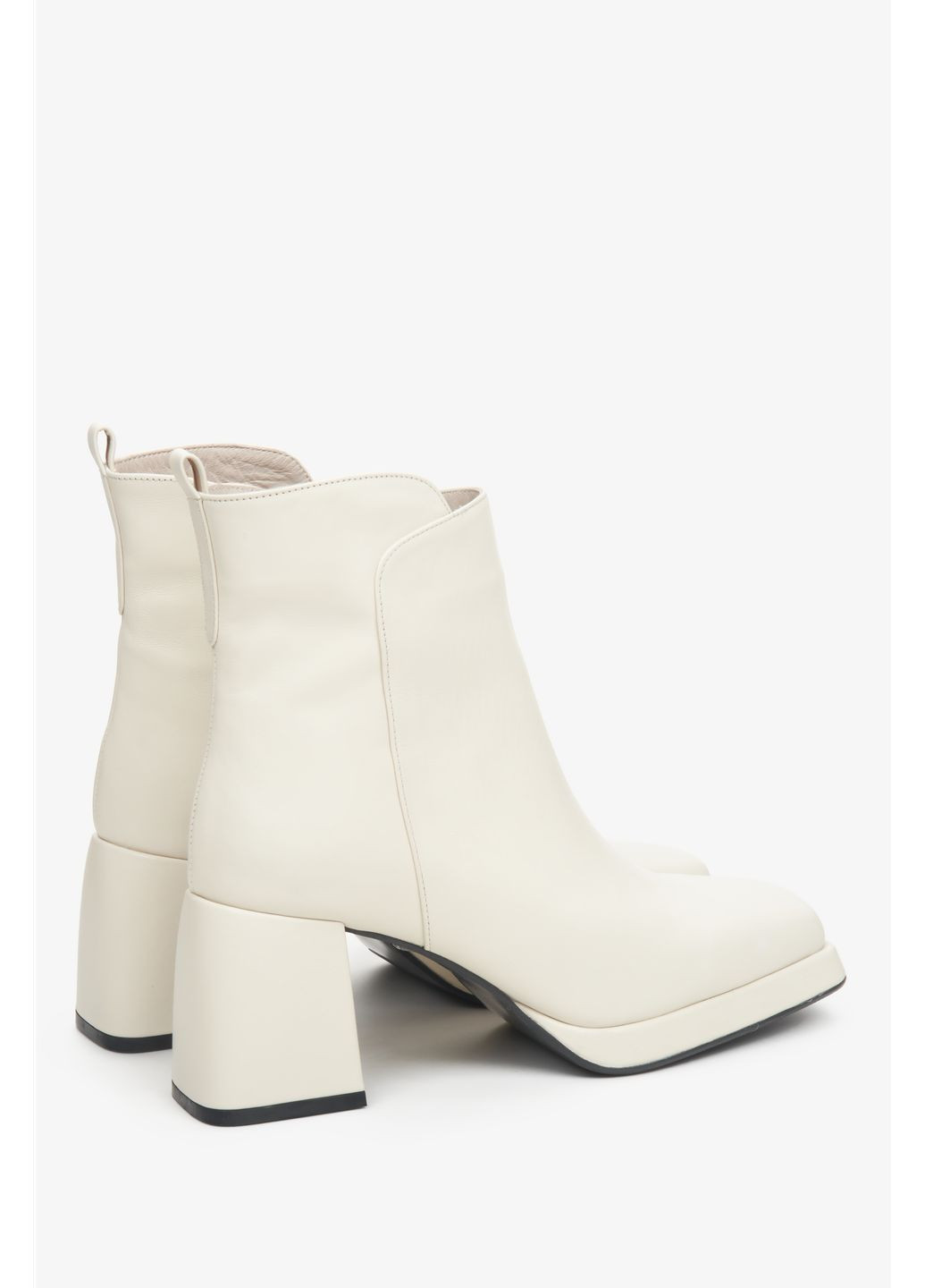 Черевики, колір молочний Estro (355824080)