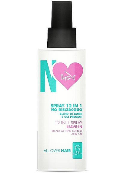 Багатофункціональний спрей 12 в 1 для волосся 12 In 1 Leave-In Spray 150ml (1124216-177346) ING Professional (368637281)