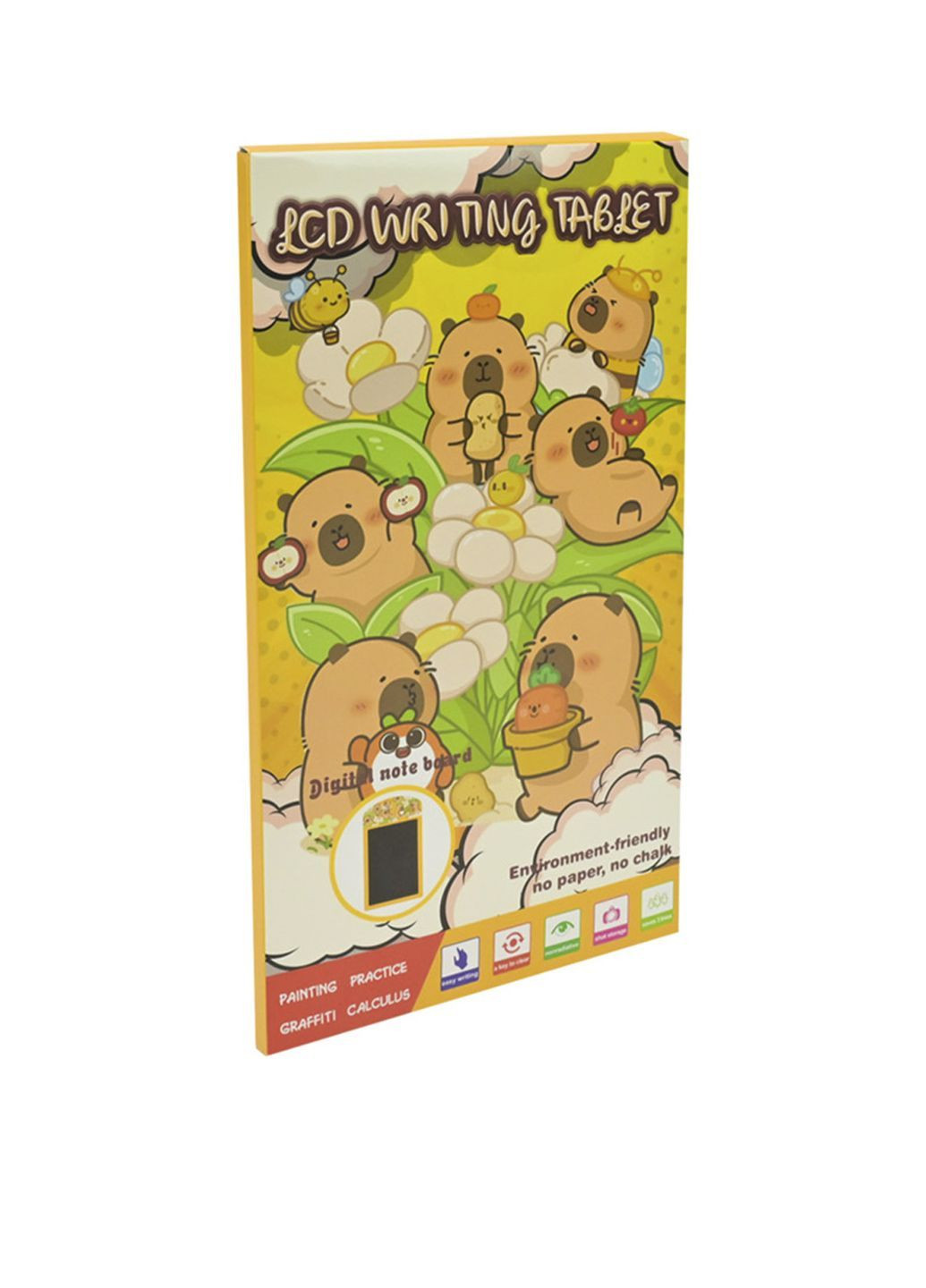 Планшет для малювання LCD - Капібара колір різнокольоровий CB-00285807 No Brand (362083734)