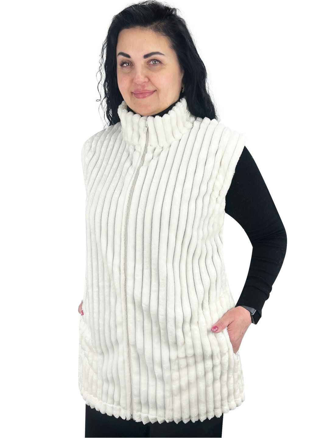 Жилет махровый гравировка Жемчужина стилей 4757 (325471101)