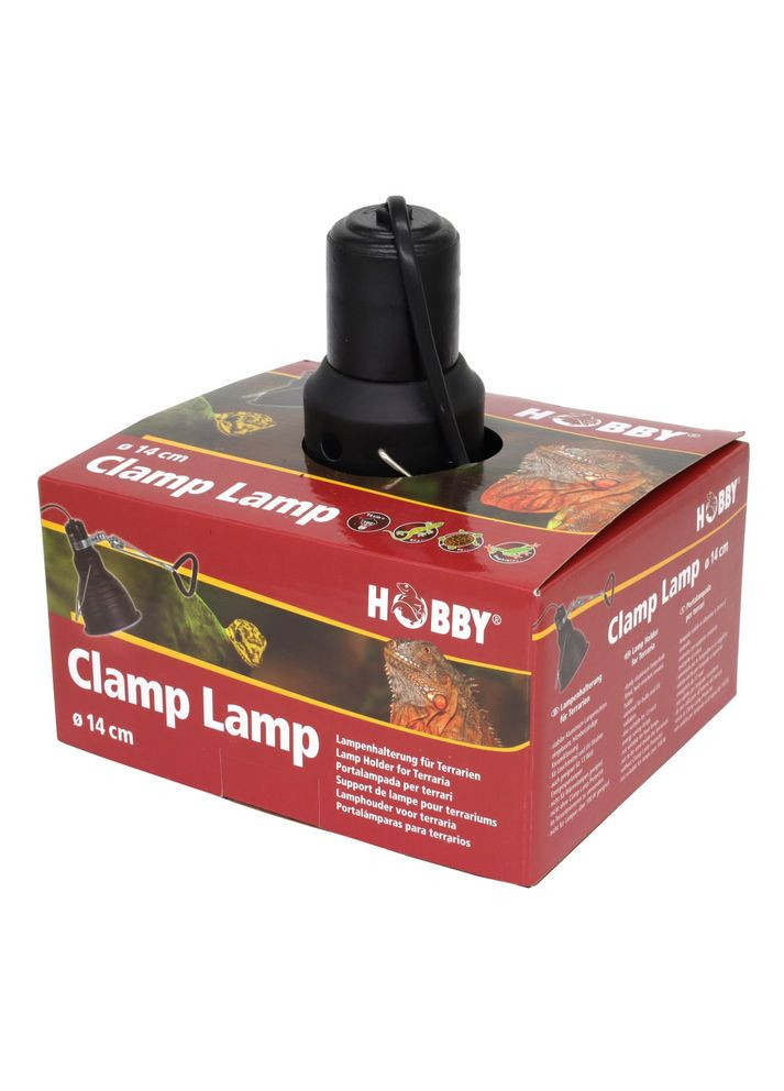 Светильник глубокий рефлекторный Clamp Lamp 14см 100 Вт Hobby (321970092)